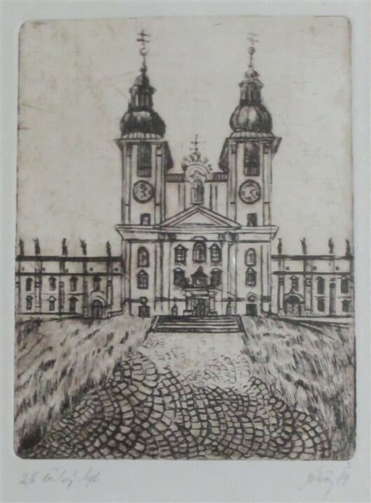 Sv. Kopeček u Olomouce, Poutní kostel Navštívení Panny Marie