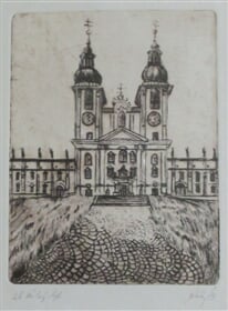 Sv. Kopeček u Olomouce, Poutní kostel Navštívení Panny Marie
