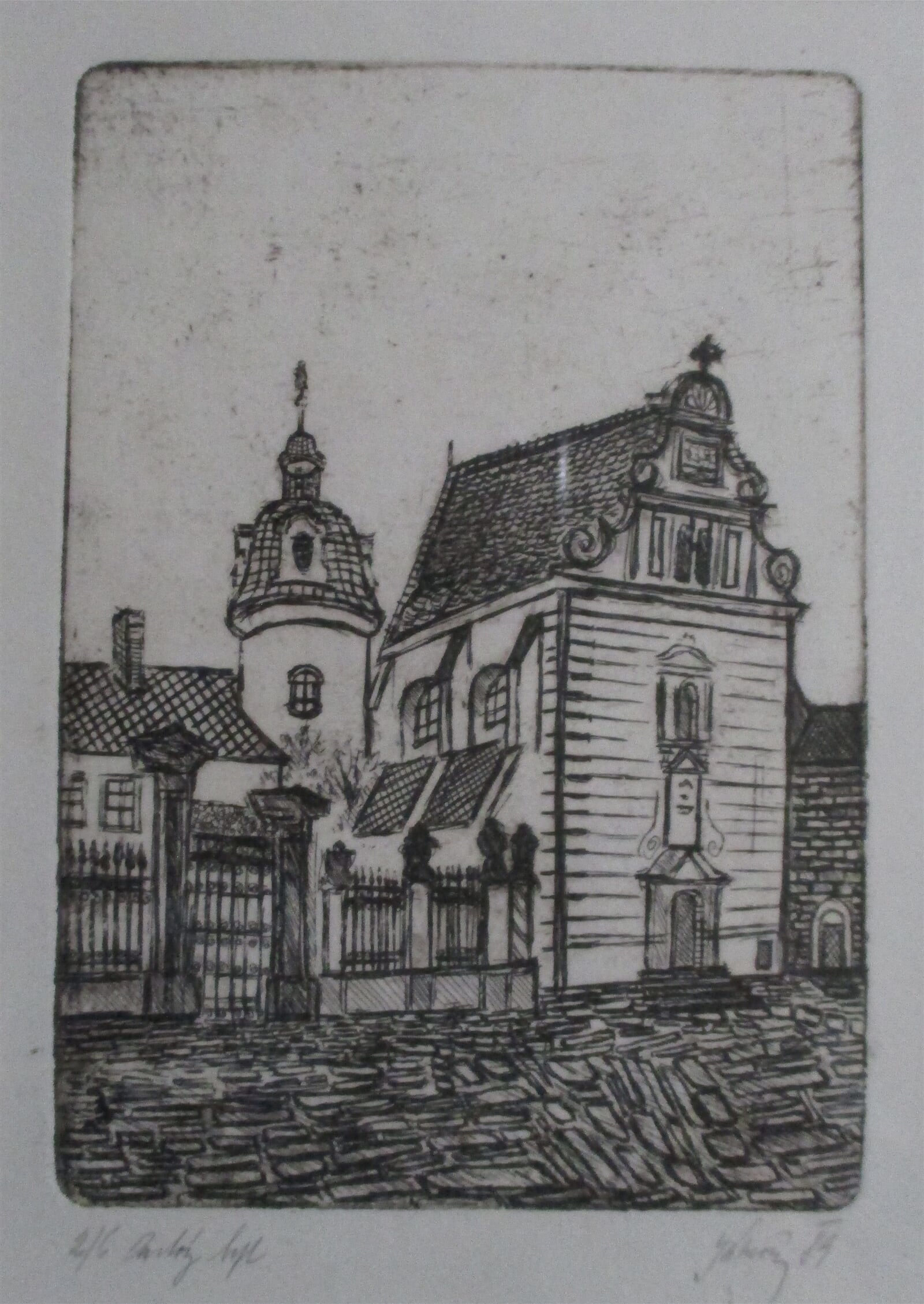 Jaroslava Jáněová: Kapitulní děkanství, Olomouc, 11 × 8 cm