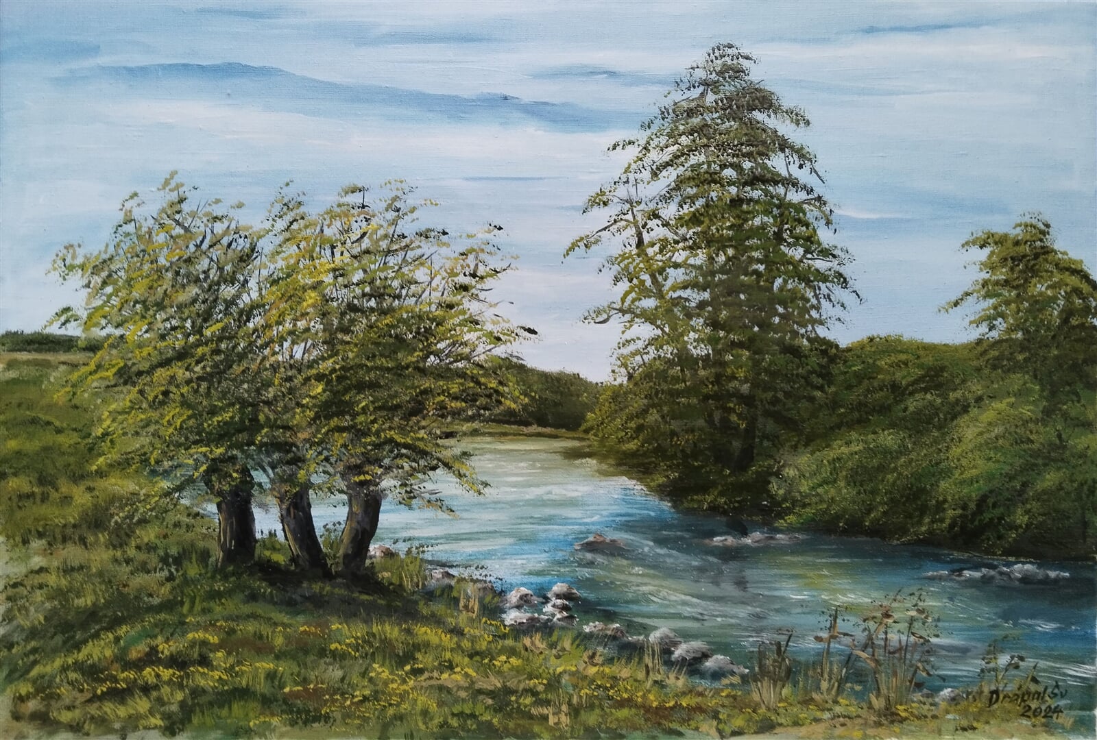Svatopluk Drápal: Jihlava, 45 × 65 cm