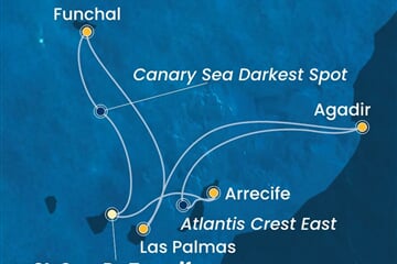 Costa Fortuna - Španělsko, Maroko, Portugalsko (Santa Cruz de Tenerife)