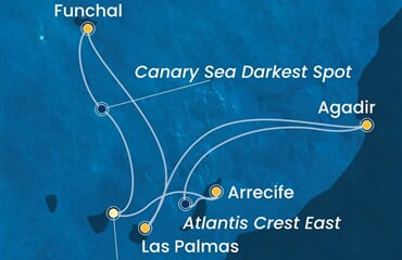 Costa Fortuna - Španělsko, Maroko, Portugalsko (Santa Cruz de Tenerife)