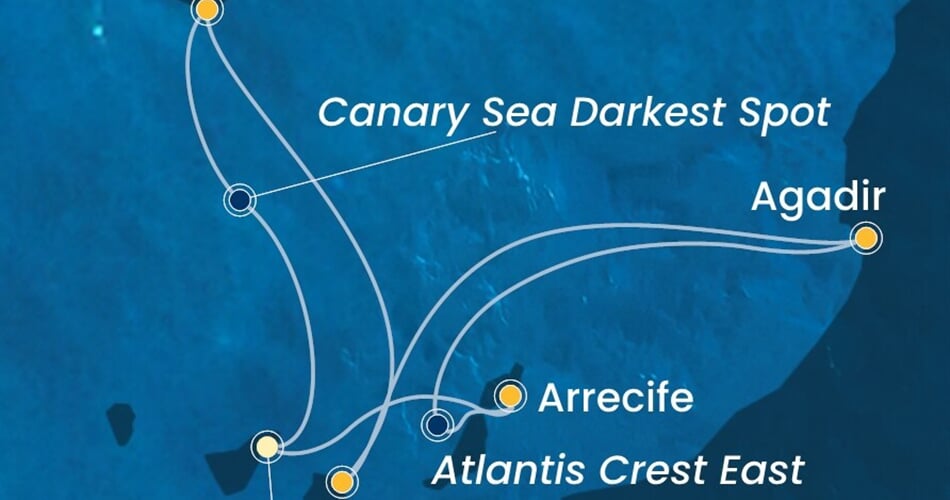 Trasa plavby CFO-TCI07A1G