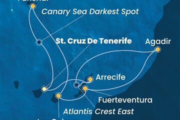 Costa Fortuna - Španělsko, Maroko, Portugalsko (Santa Cruz de Tenerife)
