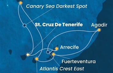 Costa Fortuna - Španělsko, Maroko, Portugalsko (Santa Cruz de Tenerife)
