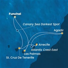 Costa Fortuna - Portugalsko, Španělsko, Maroko (Funchal)