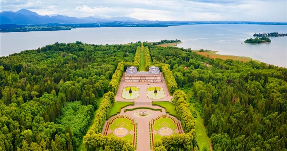 Bavorsko - zámek Herrenchiemsee