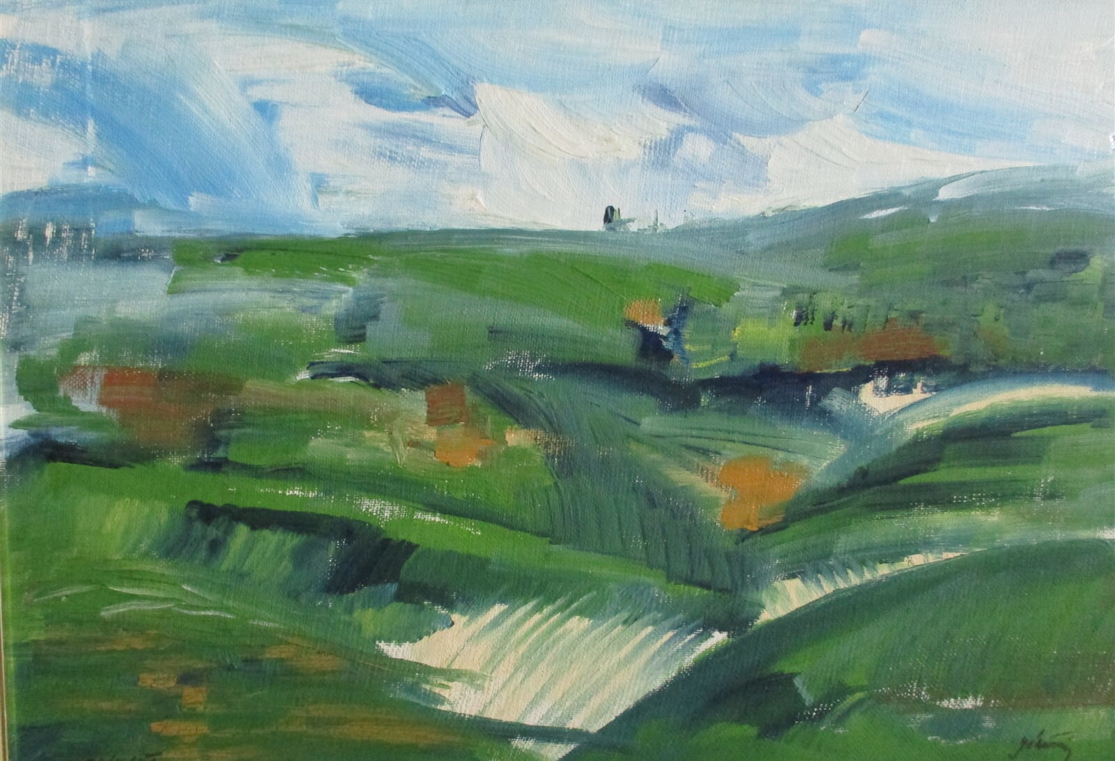 Jaroslava Jáněová: Dobšín, 37 × 52 cm