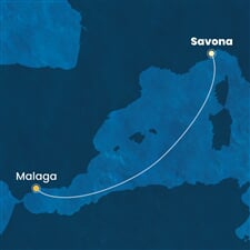 Costa Fortuna - Itálie, Španělsko (ze Savony)