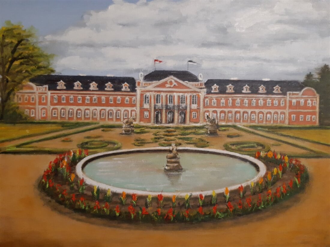 Dobříš zámek 70x50