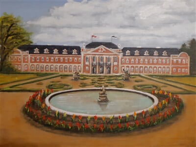 Dobříš zámek 70x50