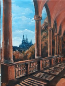 Praha   Belveder 30x40