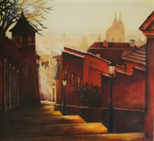 Praha   Zámecké schody 50x50