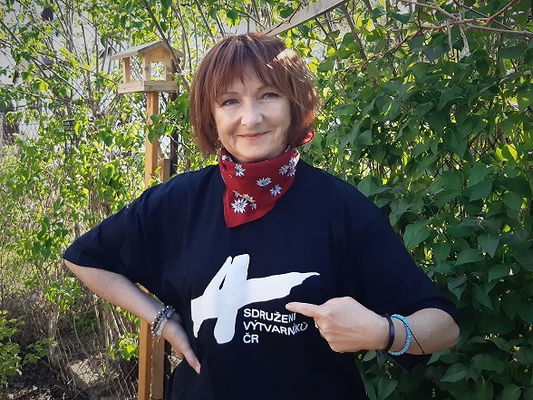 Jitka Vacková, členka Sdružení výtvarníků ČR