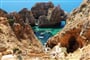 Útesy u Lagosu - zájezdy do portugalského Algarve
