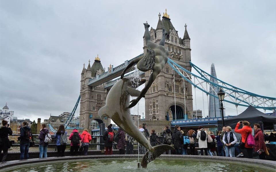 Most Tower Bridge v Londýně - poznávací zájezdy