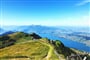 Vrchol Rigi ve Švýcarsku - vlakové a letecké zájezdy do hor