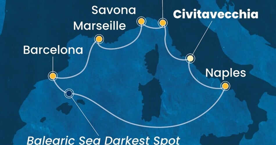 Trasa plavby CTO-CIV07A8G