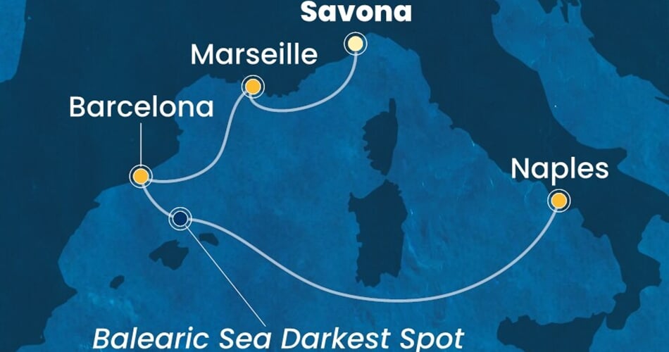 Trasa plavby CTO-SVN04A2I