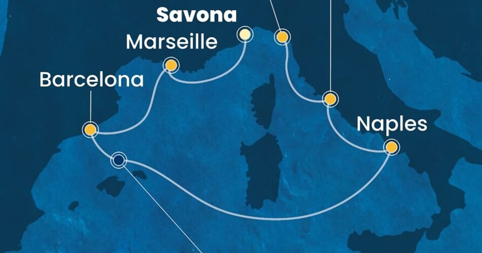 Trasa plavby CTO-SVN06A30