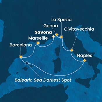 Trasa plavby CTO-SVN07A7H