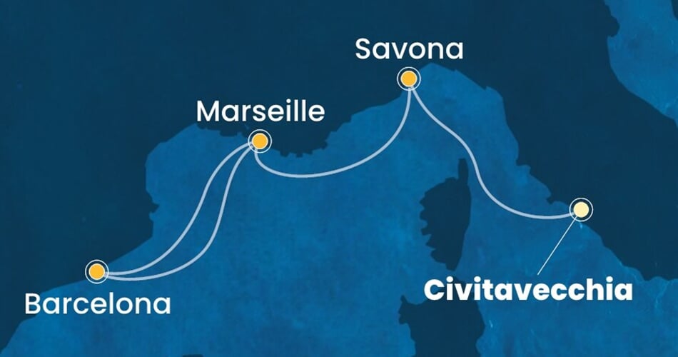 Trasa plavby CTO-CIV04A0Y