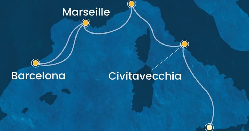 Trasa plavby CTO-PMO05A0L