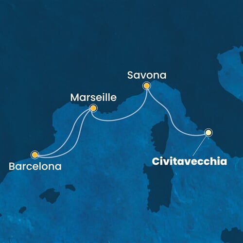 Trasa plavby CTO-CIV04A0Y
