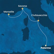 Costa Toscana - Itálie, Francie (Palermo)