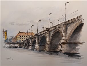 Palackého most, Praha