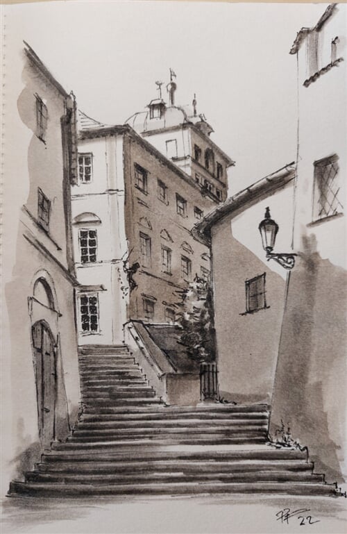 Radnické schody, Hradčany