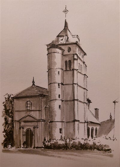 Saint Christophe v Champlitte, Burgundsko, Francie