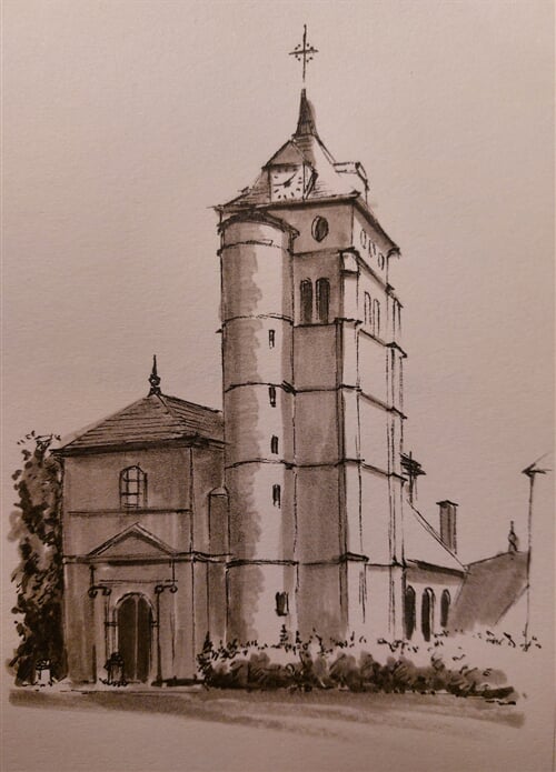 Saint Christophe v Champlitte, Burgundsko, Francie