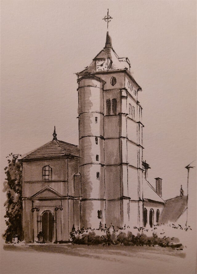 Saint Christophe v Champlitte, Burgundsko, Francie