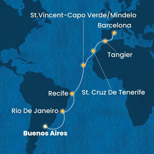 Trasa plavby CFA-BUE18A0A