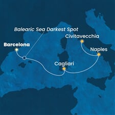 Costa Smeralda - Španělsko, Itálie (z Barcelony)