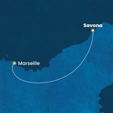 Costa Pacifica - Itálie, Francie (ze Savony)