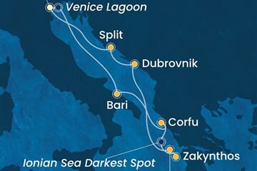 Costa Deliziosa - Itálie, Řecko, Chorvatsko (z Benátek)