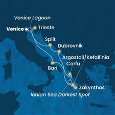 Costa Deliziosa - Itálie, Řecko, Chorvatsko (z Benátek)