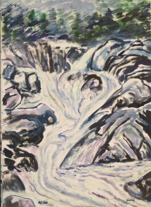 Velký vodopád na Velkém Štolpichu, Jizerské hory