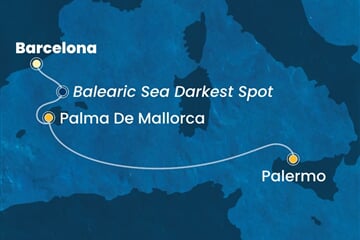 Costa Smeralda - Španělsko, Itálie (z Barcelony)