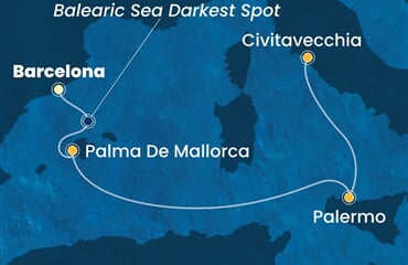 Costa Smeralda - Španělsko, Itálie (z Barcelony)