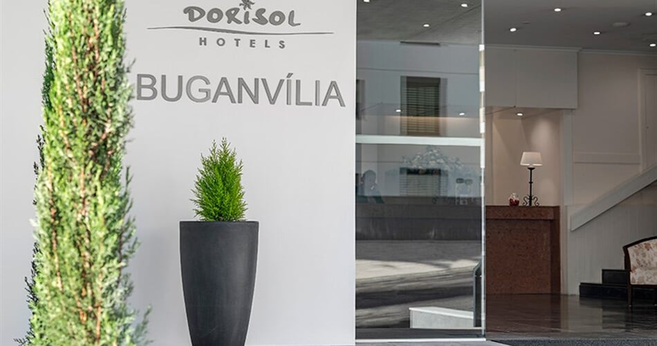 Aparthotel Dorisol Buganvilia: fotografie vybavení exteriérů a interiérů ubytování.