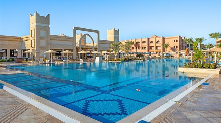 Hotel Pickalbatros Aqua Vista Resort: fotografie vybavení exteriérů a interiérů ubytování.