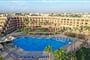Hotel Continental Hurghada: fotografie vybavení exteriérů a interiérů ubytování.
