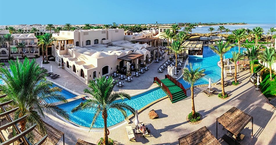 Hotel Jaz Makadina: fotografie vybavení exteriérů a interiérů ubytování.