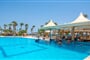 Hotel Continental Hurghada: fotografie vybavení exteriérů a interiérů ubytování.