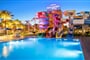 Hotel Pickalbatros Aqua Park Resort - Hurghada: fotografie vybavení exteriérů a interiérů ubytování.