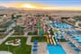 Hotel Pickalbatros Aqua Park Resort - Hurghada: fotografie vybavení exteriérů a interiérů ubytování.