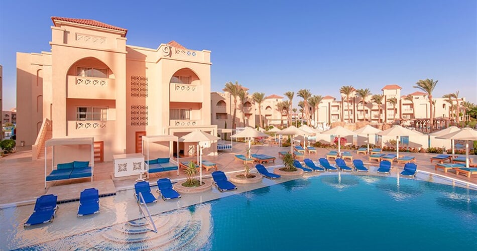 Hotel Pickalbatros Aqua Blu Resort: fotografie vybavení exteriérů a interiérů ubytování.